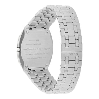 GUCCI 25H 38 mm Stainless Steel Case Interlocking G Motif Dial - YA163407
